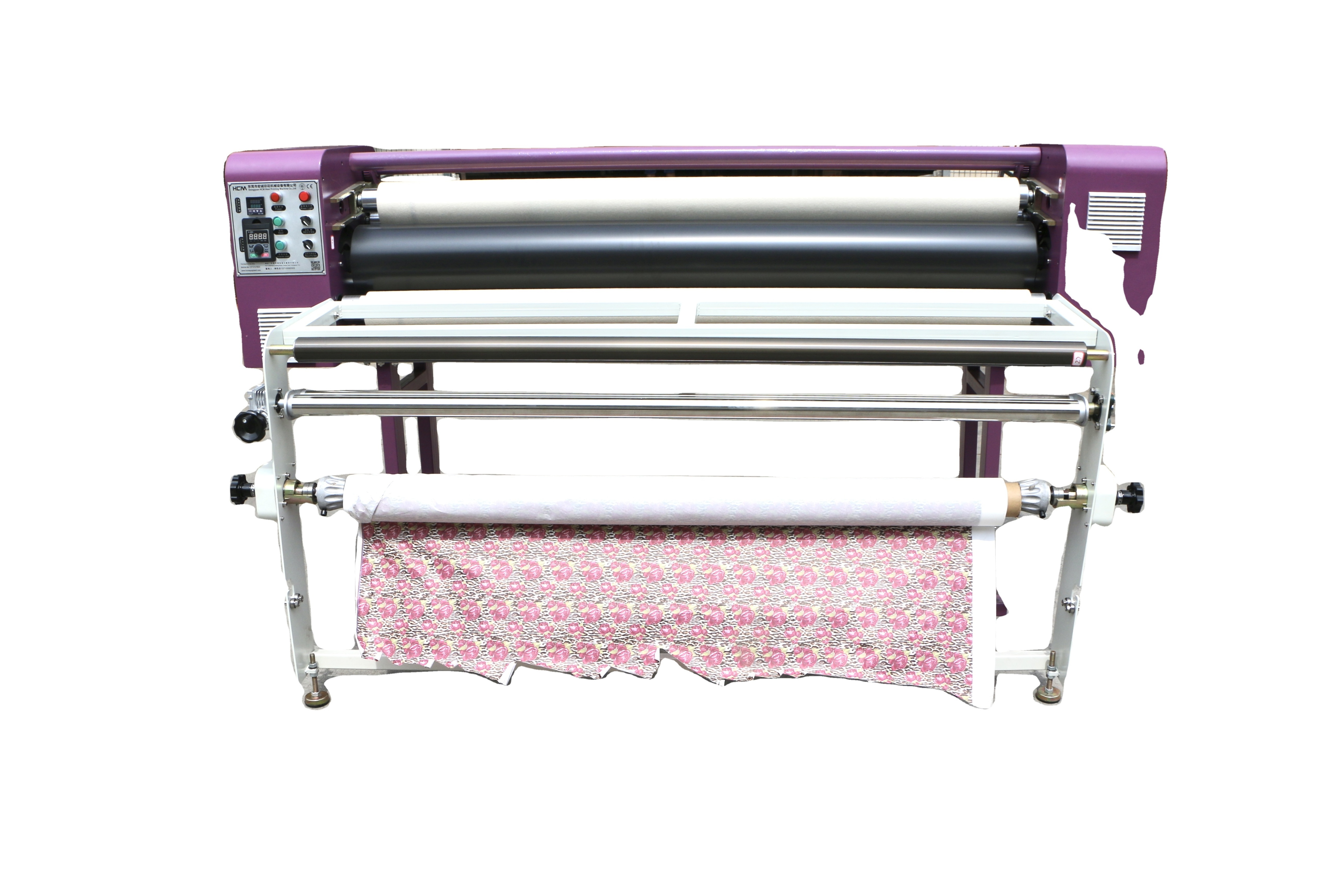 Textile Sublimation 120mm Width Calender Heat Press Printing Machine