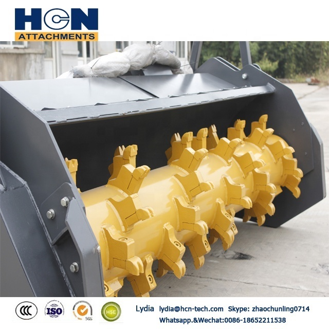 HCN brand new tractor front end loader attachment mulcher for kubota