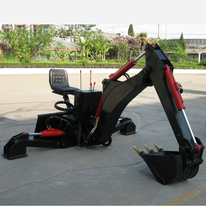 good price HCN brand skid steer loader attachment Towable Backhoe