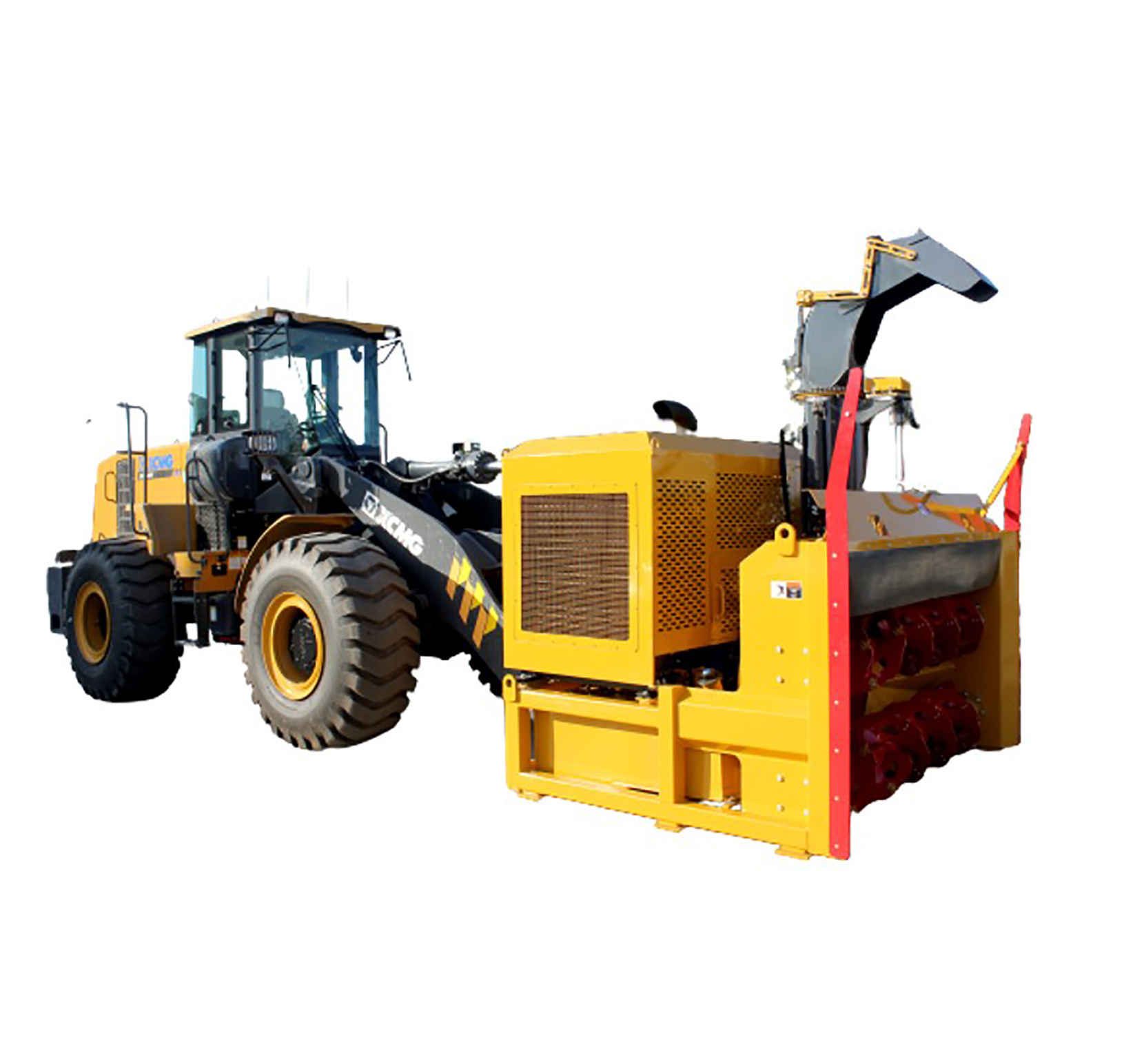 wheel loader accessories wheel loader self drive snow blower with motor