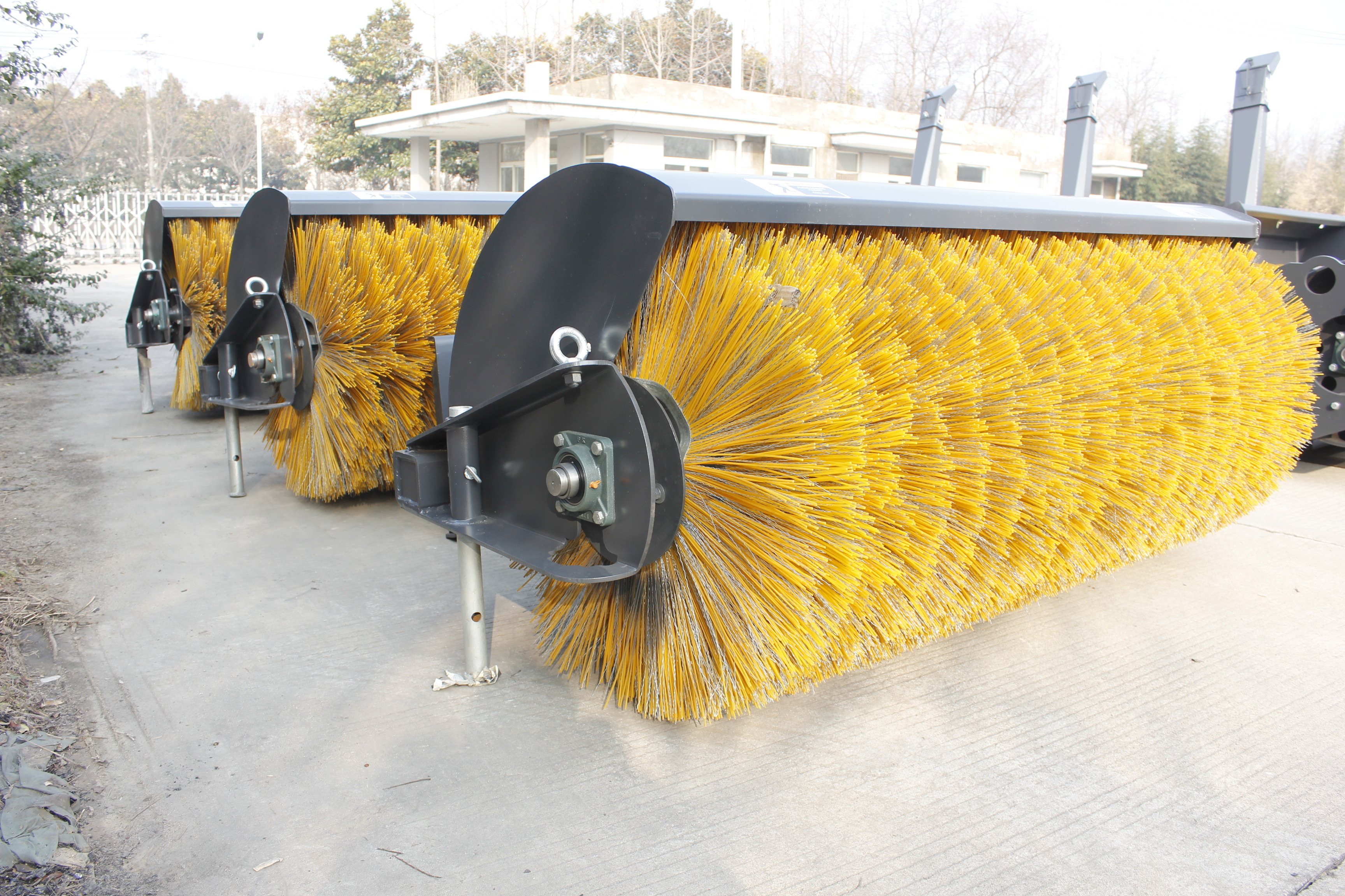 HCN 0201Angle Broom Sweeper Attachments for Skid Steer Loader