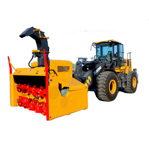 wheel loader accessories wheel loader self drive snow blower with motor