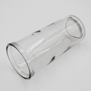 empty  14 days glass holder  for candle   home decoration   wedding candle holder