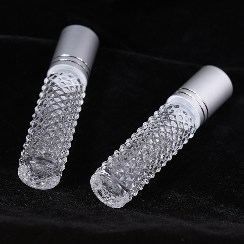 Crystal Fancy Empty Deodorant Essential Oil Roll On Glass Bottle 7ml 10ml  Perfume Roller Attar Bottle with for Ball