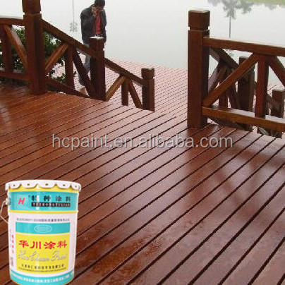 Teak oil for outdoor wood structure coating paint