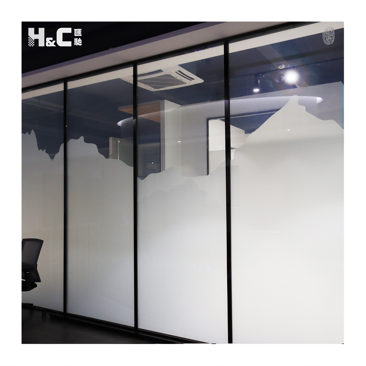 self adhesive smart film foil pdlc film switchable smart glass