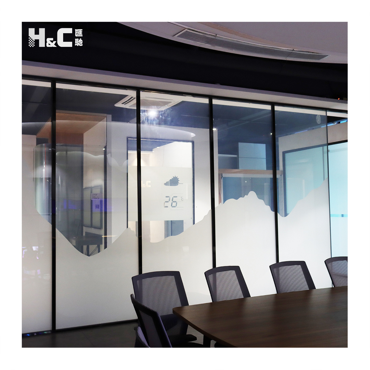 self adhesive smart film foil pdlc film switchable smart glass