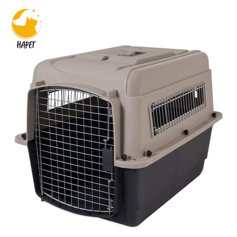 Ultra Vari Dog Kennel for Medium to Large Dogs Durable Heavy Duty Dog Travel Crate Made with Recycled Materials