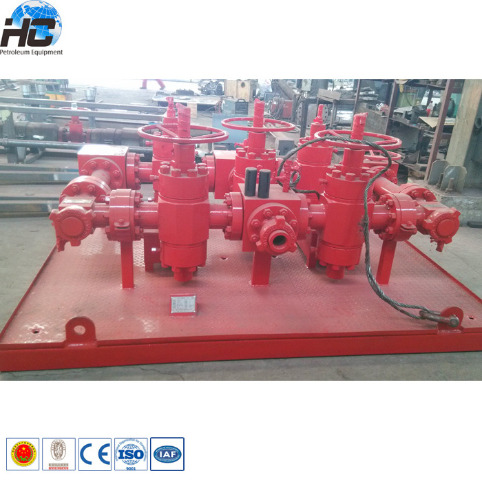 Wellhead control equipment oil drilling choke manifold / oil manifold with factory price