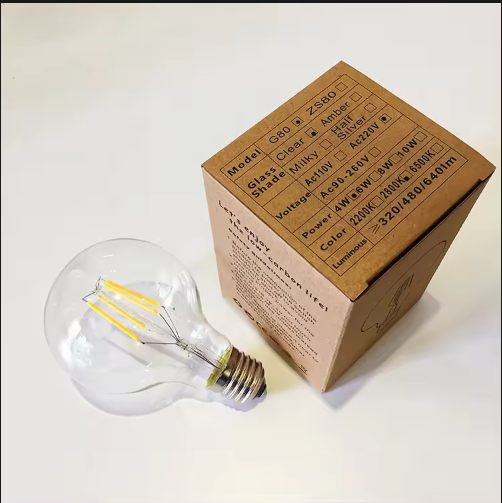 low voltage Led filament lamp A60 4W led filament bulb dimmable lighting bulb