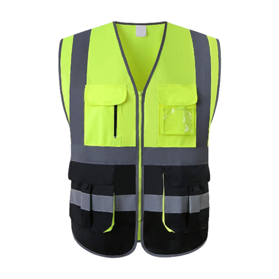 3m reflective vest High visibility with pockets and zippers for both men and women, compliant with ANSI/ISEA standards