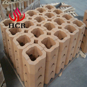 regenerator magnesia refractory blocks checker brick chimney brick for glass furnace regenerator