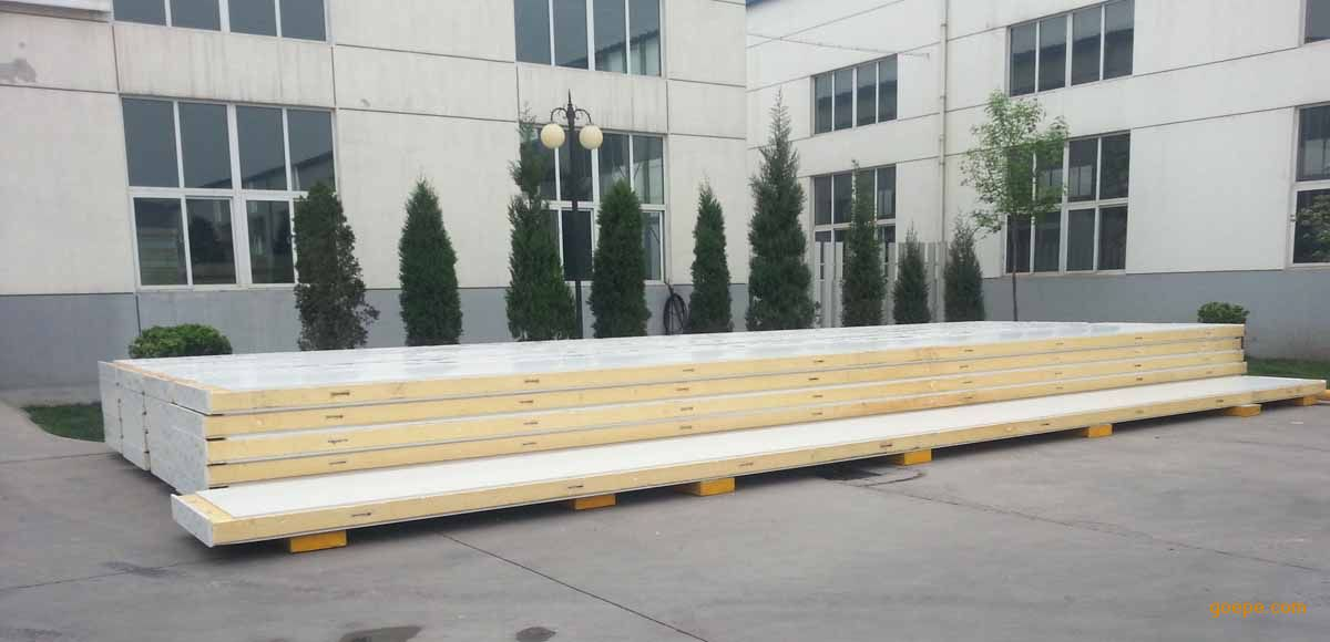 100mm,150mm,200mm Polyurethane PU/PIR Sandwich Panels for Roof Cold Room Panels