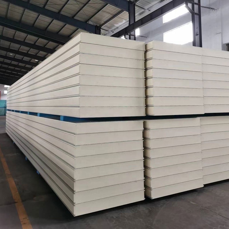 100mm,150mm,200mm Polyurethane PU/PIR Sandwich Panels for Roof Cold Room Panels