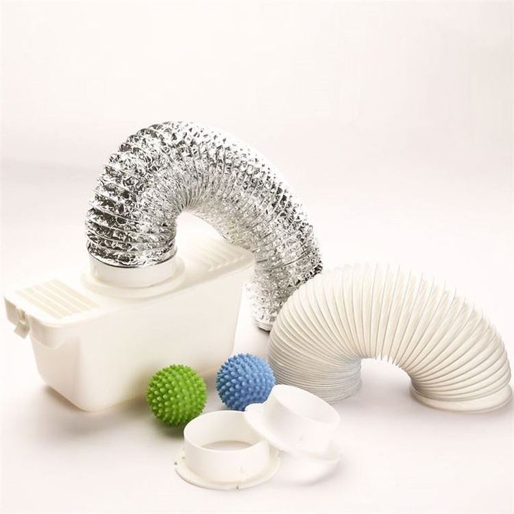 PVC aluminum portable washing machine ducting supplies flexible tumble dryer vent hose