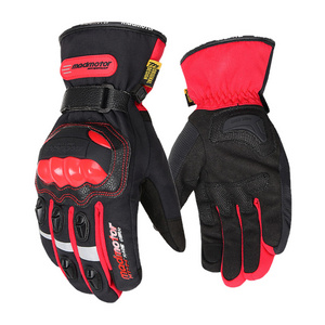 Wholesale Motorcycle Racing Gloves Full Finger Motorcycle Handle Glove Winter Waterproof Touch Screen Motorcycle Riding Gloves