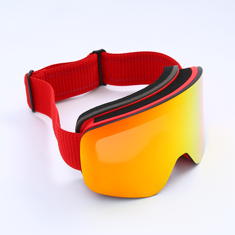 Snowboard Magnetic Glasses Ski Goggles Anti-Fog UV Protection Winter Snow Glasses Double Layer Snowboard Magnetic Ski Goggles