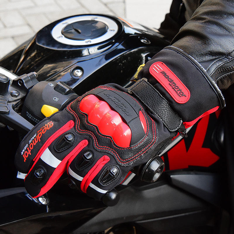 Wholesale Motorcycle Racing Gloves Full Finger Motorcycle Handle Glove Winter Waterproof Touch Screen Motorcycle Riding Gloves