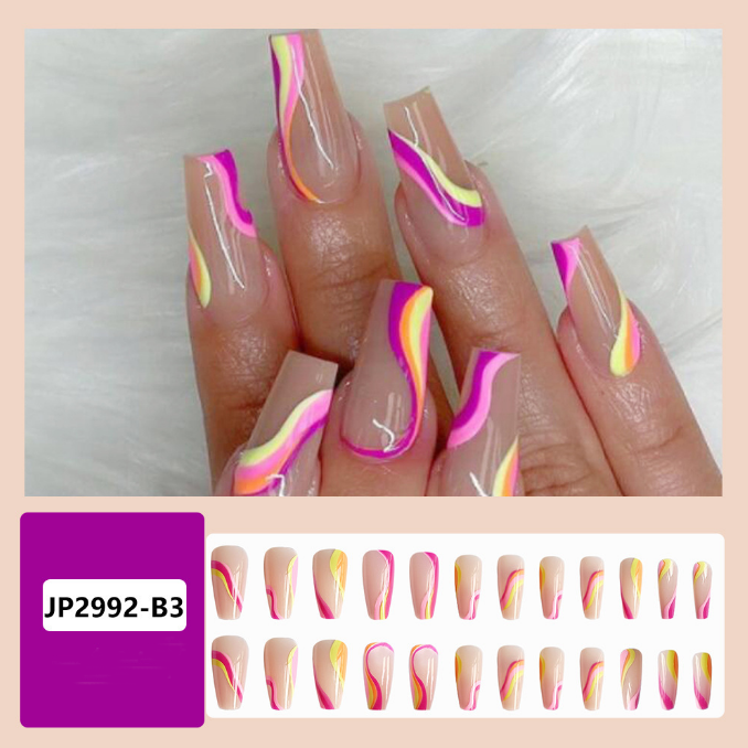 New Arrival Faked Nails espejos False Nails Marketable Free Sample Non-toxic Wholesale Press On Nails