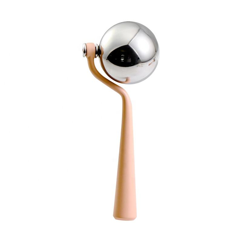 Hot Sale Luxury Face Cooling Massage Stainless Steel Rotate 360 Ice Globe Facial Roller for Beauty Cooling Facial Massager