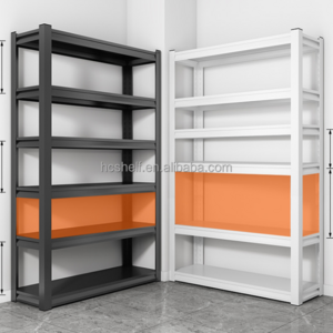 Rivet Shelving Stacking Racks Heavy Duty Metal Storage Racks Shelving Units Slotted Angle Iron Racks