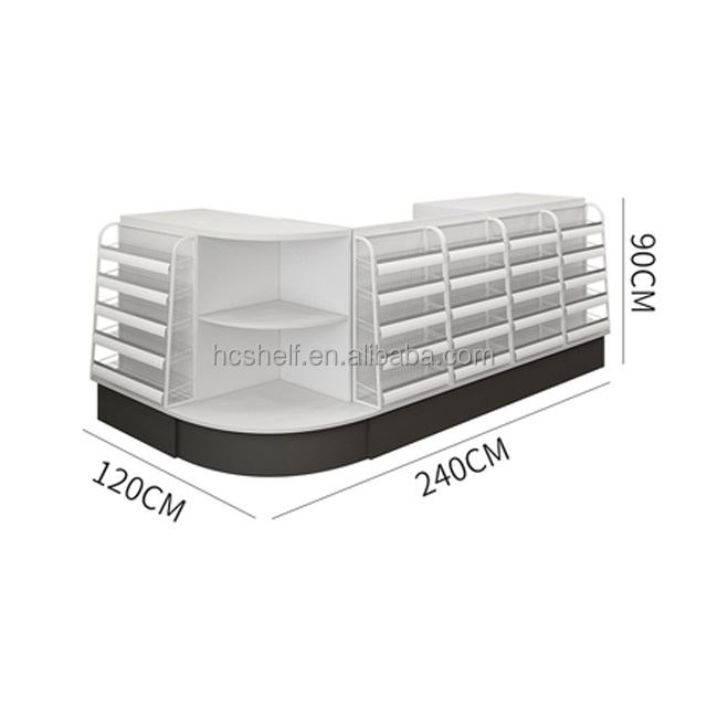 Convenience Store Retail Shop Supermarket Equipment Cashier Table Checkout Counter