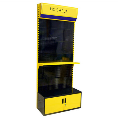 retail store hardware tool rack hand tool display rack exhibition stand with cabinet