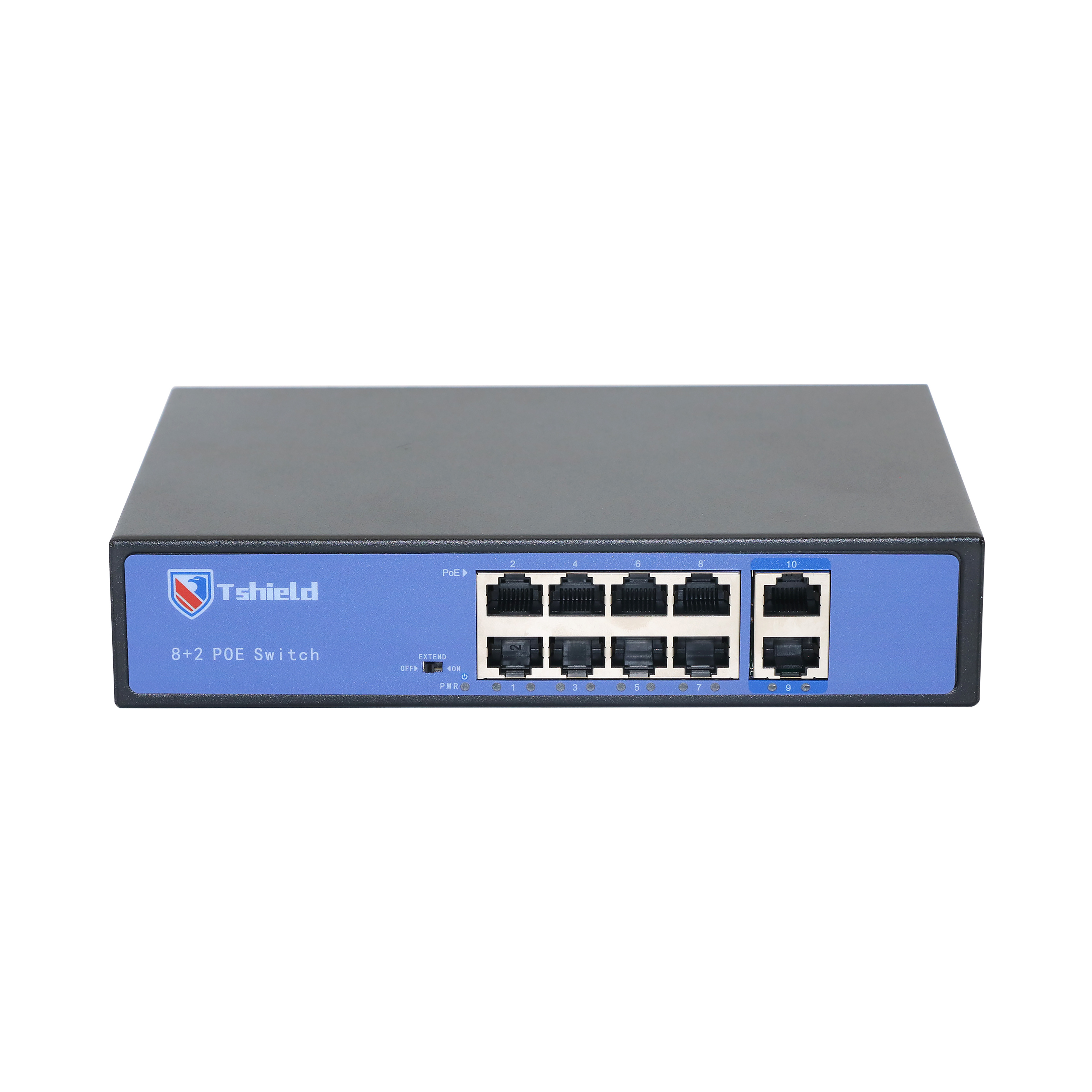 T-shield OEM Gigabit CCTV Network Switch with 8/16/24/32/48 Ports PoE Switch for 10/100/1000Mbps Hikvision IP Camera