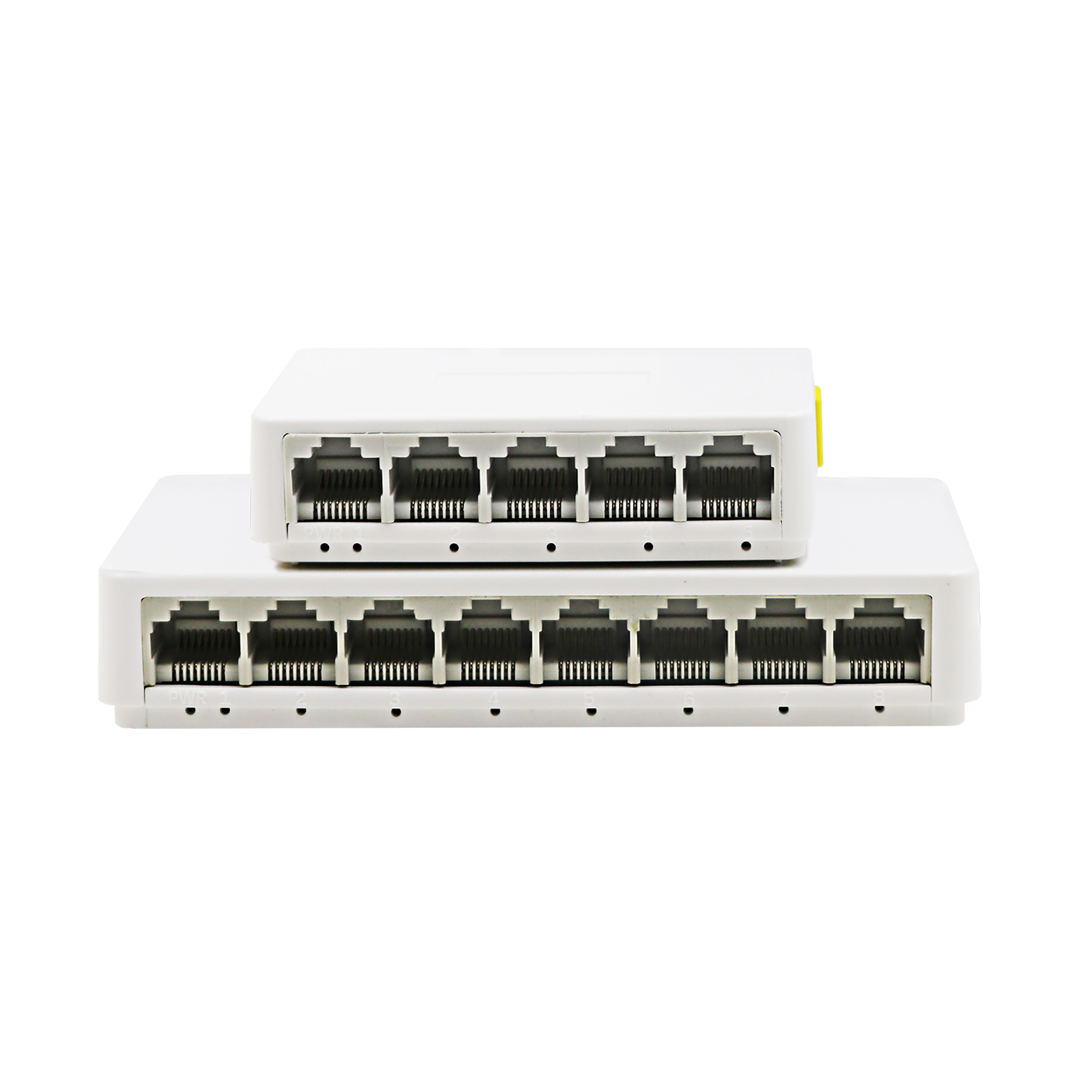 Hot Selling Network Switch 10/100/M Adaptive 5 Port Intelligent Ethernet Switch Plastic Shell