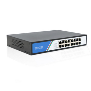 Fast 16 Port 10/100/100Mbps Ethernet Switch Gigabit Metal 16 port Network Switch