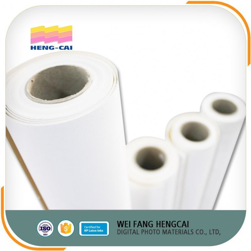 Waterproof inkjet cotton printing canvas roll with high quality canvas