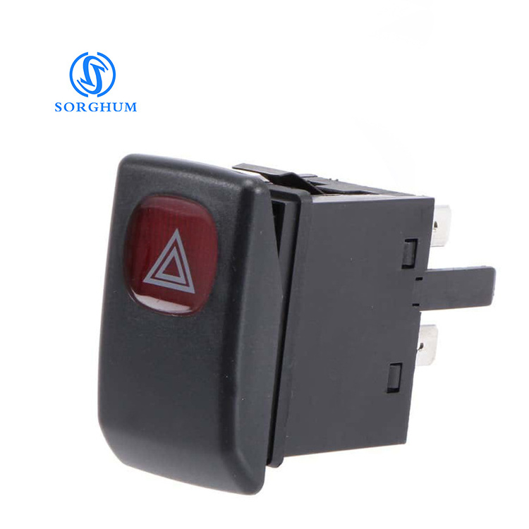 Sorghum 191953235 Car New Automatic Control Electric Emergency Light Hazard Warning Switch for VW Golf Jetta 1983 1992