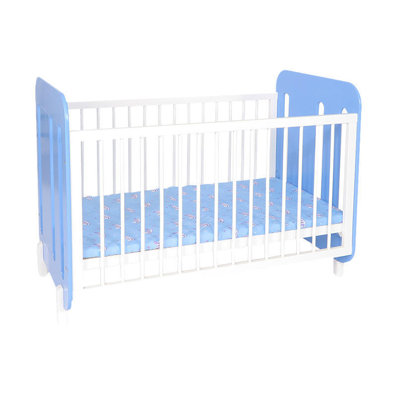 Newly Design Accept customization Three Gears To Adjustable Baby Swing Cot Bed/Wooden Baby Cots For Twins