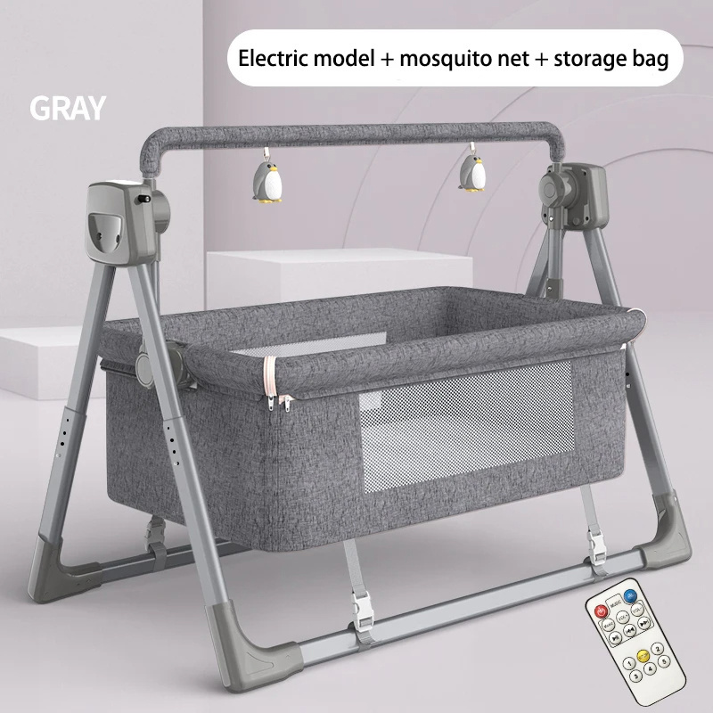 Electric Baby Chair Hammock Cradle Baby Swing Bed Kids Rocking Baby Cradle Swing Automatic