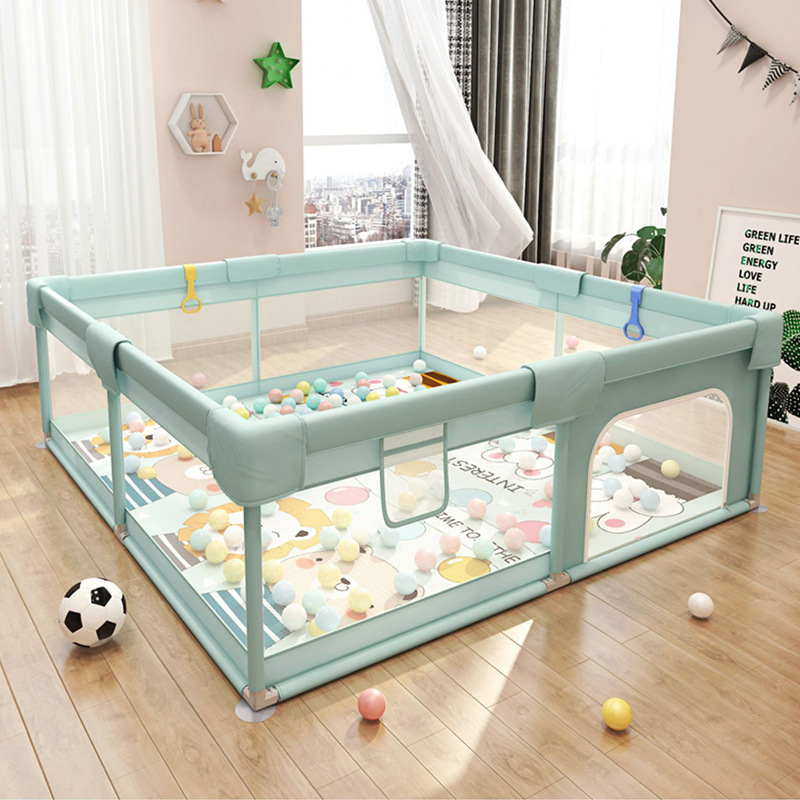 Safety Kids Play Center Yards Baby Foldable Play Pen, Playpens for Babies Small Baby Playard Portable Playpen