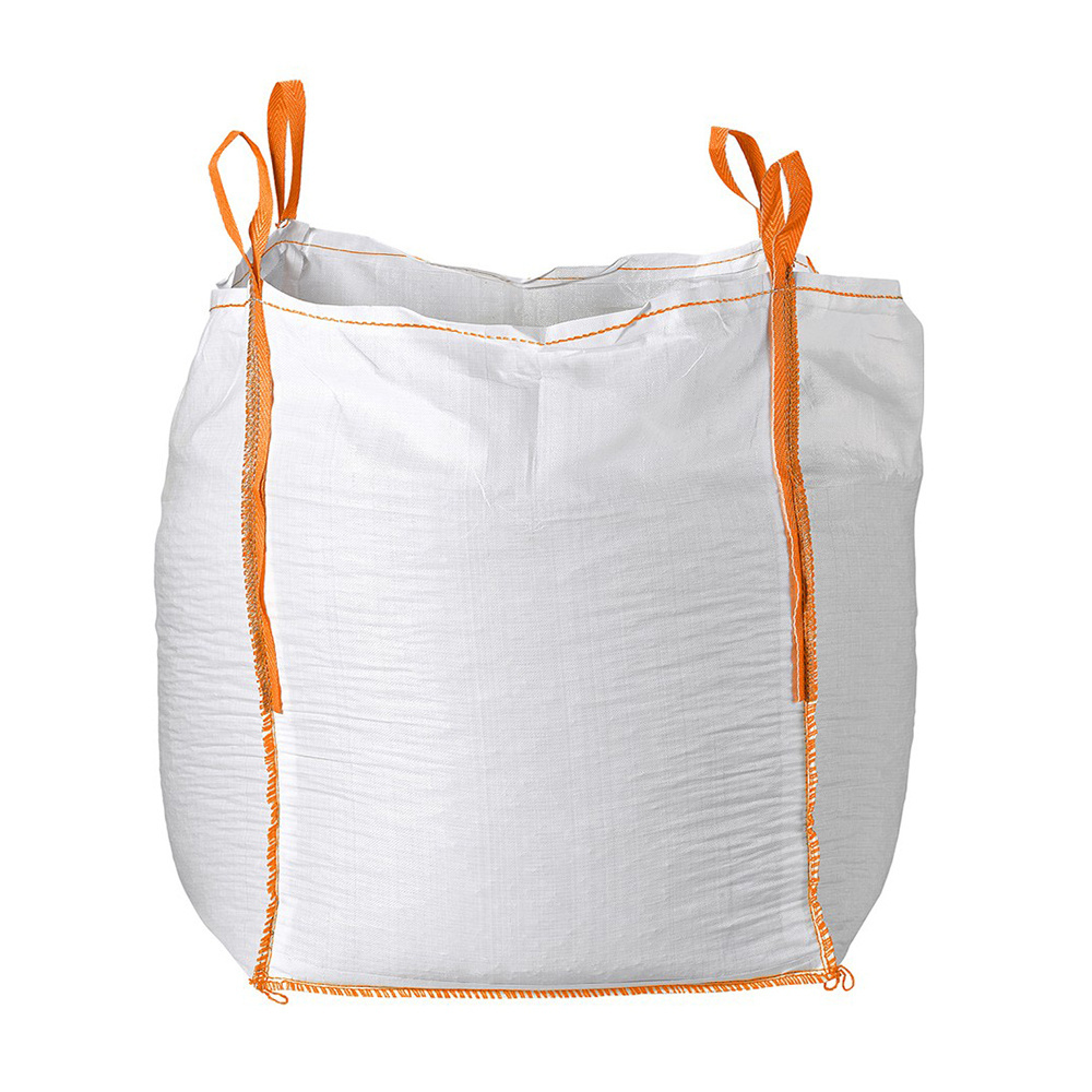 1000kg pp big ton bag with customized printing UV 1 ton jumbo bag