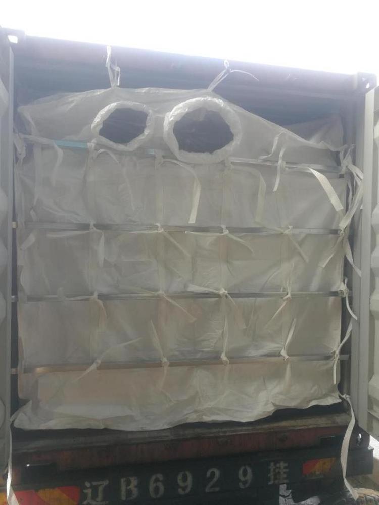 China manufacturer 20FT/40HQ PP woven inner dry bulk container liner/sea bulk container liner bags