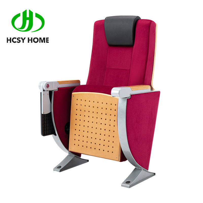 2022 New styleP889-2  Modern Design Auditorium Hall Cinema Theater Chair Fixed Auditorium Seating For School Lecture Hall