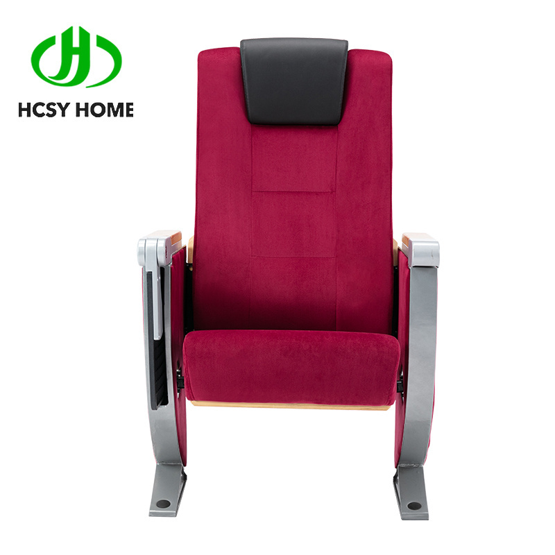 2022 New styleP889-2  Modern Design Auditorium Hall Cinema Theater Chair Fixed Auditorium Seating For School Lecture Hall