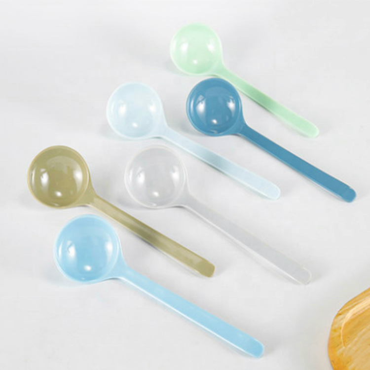 Elegant Appearance Japanese Colorful Ramen Noodle Soup Spoon Melamine Serving Spoon