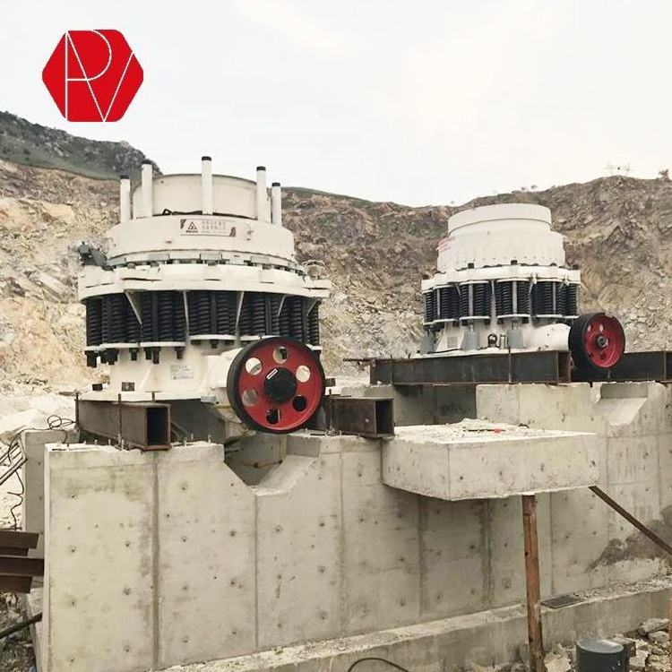 High Capacity 5 1/2 FT Symons Hard Stone Rock Cone Crusher