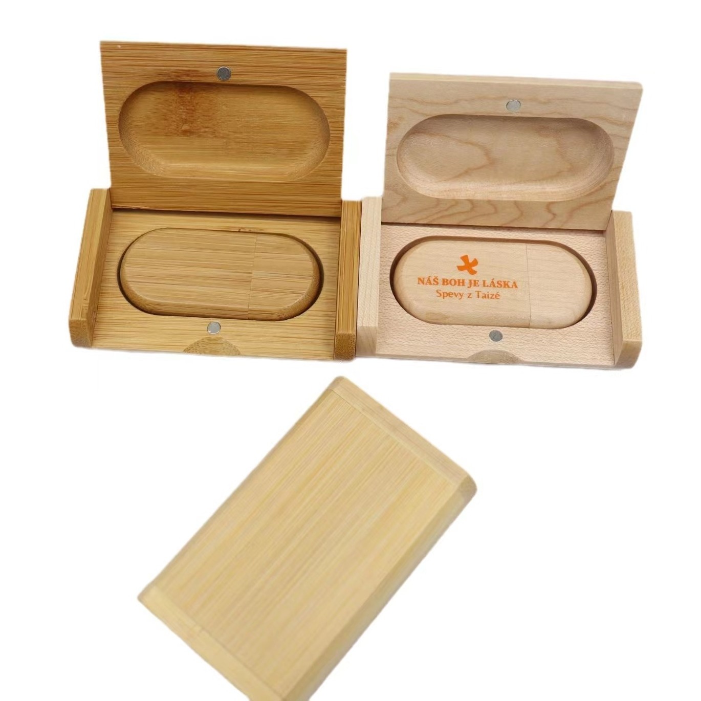 Custom thumb c 3.0 u disk 4g 8g 16g 32g 64g 128g 256 gb 500gb 512gb 1 tb 2tb 3tb 6 tb 8tb wooden usb flash drive with box