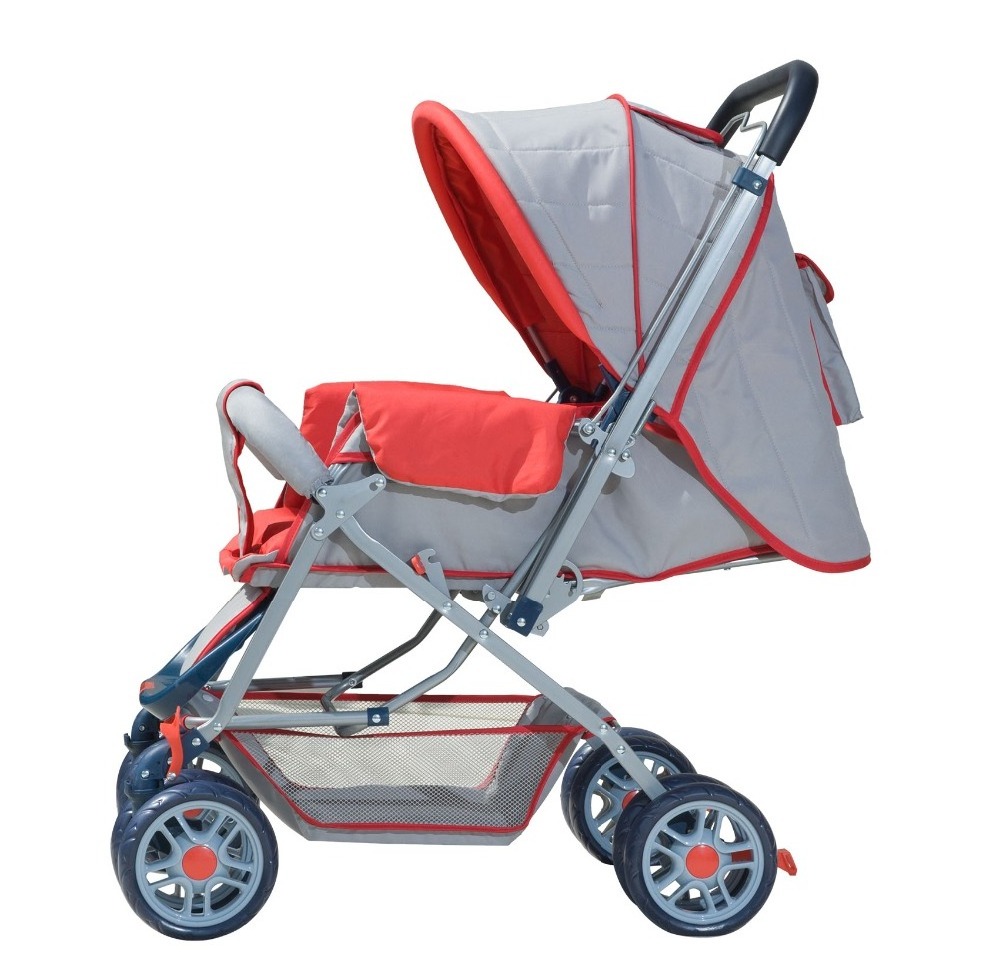 Tianrui good folding baby trolley stroller with dining tray