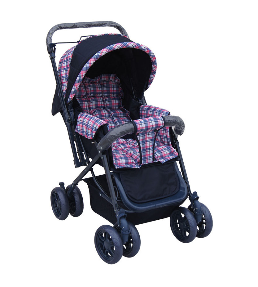 Tianrui good folding baby trolley stroller with dining tray