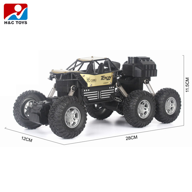 1:16 remote control toy 6 wheels climbing off-road alloy car spray truck modle rc car toys