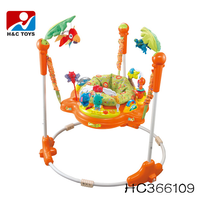 Wholesale good quality adjustable baby walker musical safety baby jumper