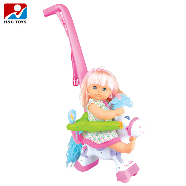 Hot sale battery operated baby doll swing toy HC164746