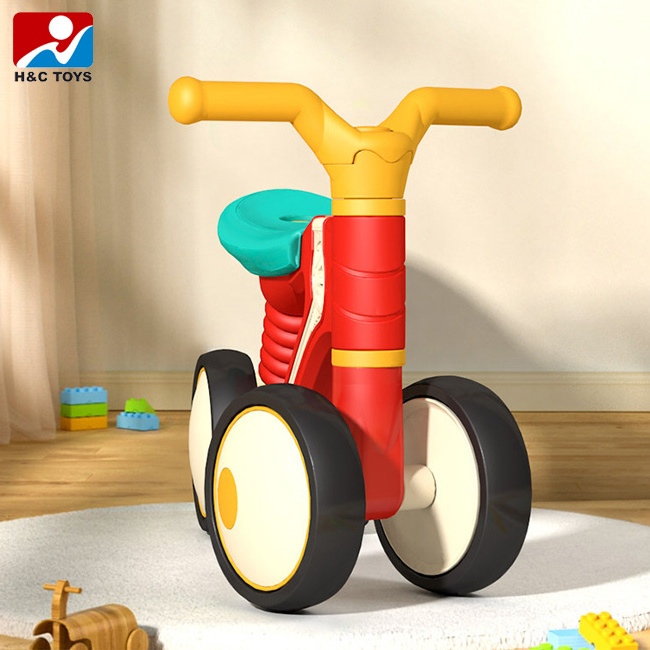 Children balance bicycle with light and music balance bike baby ride on toys vehicle kid scooter