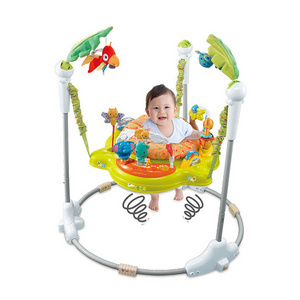 Wholesale good quality adjustable baby walker musical safety baby jumper