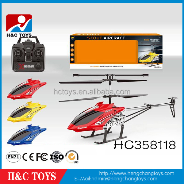 2017 New model 2.4g 3.5 channel big size rc helicopter HC358116